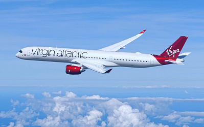 Virgin Atlantic's New Plane Has an Onboard Lounge That's the 'Largest  Social Space in the Sky'